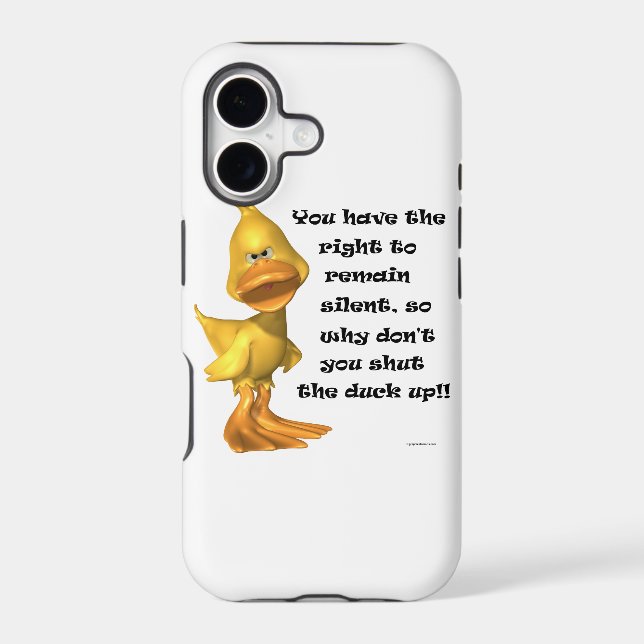 Funny Rude Duck (Back)