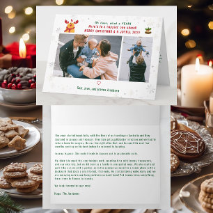 Funny Rudolph Oh Deer Merry Christmas Photos Cute Card