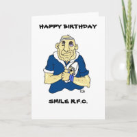 FUNNY RUGBY BIRTHDAY CARD