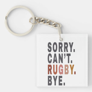 Funny Rugby Weekender ,for Rugby Mum,Gift Idea for Key Ring