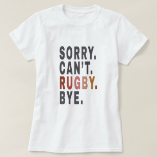 Funny Rugby Weekender ,for Rugby Mum,Gift Idea for T-Shirt