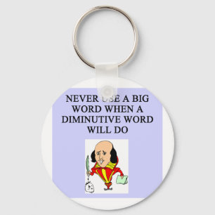 funny rules for writers key ring