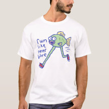 Funny Running Fish With Legs