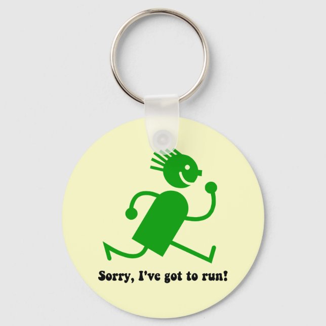 Funny running key ring (Front)