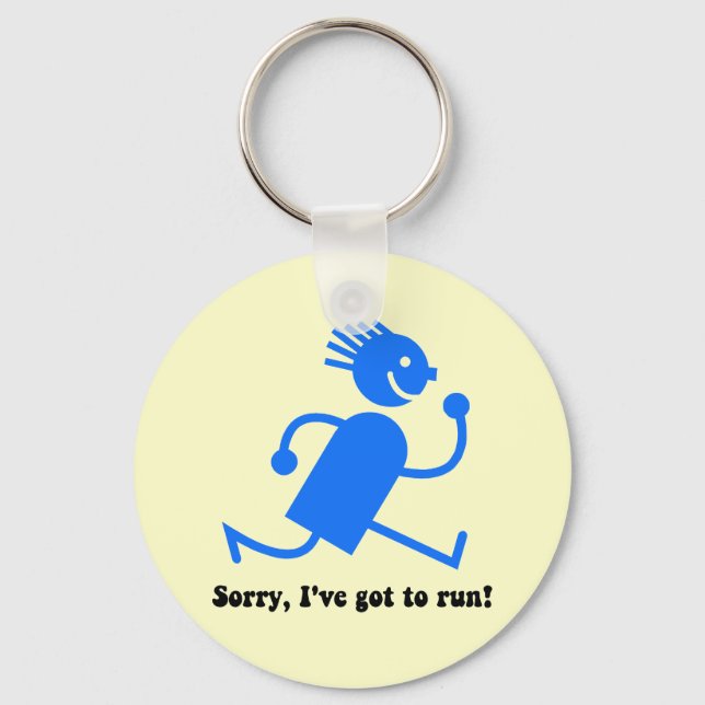 Funny running key ring (Front)