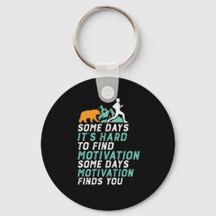 Funny Running Motivation To Run Chased By Bear Key Ring