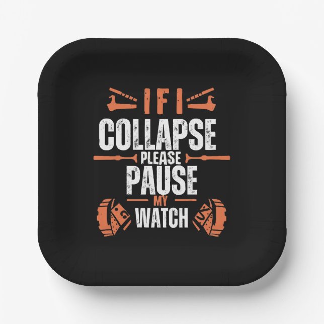 Funny-running Paper Plate (Front)