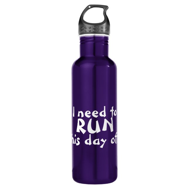 Funny Running Quote 710 Ml Water Bottle (Front)