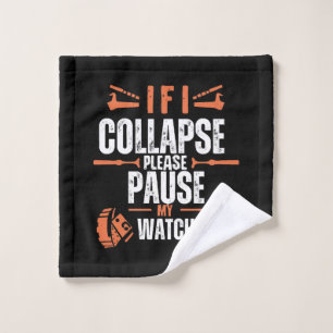 Funny-running Wash Cloth