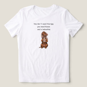 Funny Russian Humour Tri-Blend Shirt