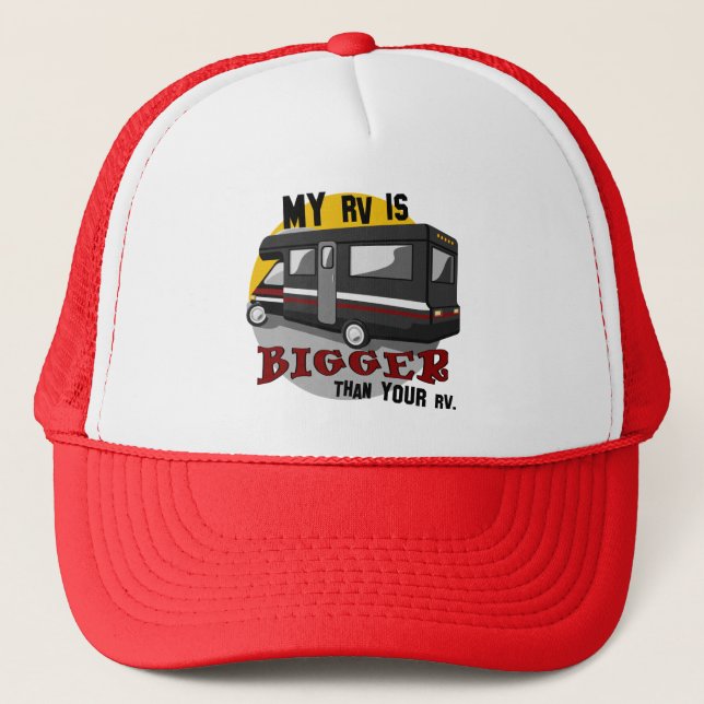 Funny RV Camping Hats (Front)
