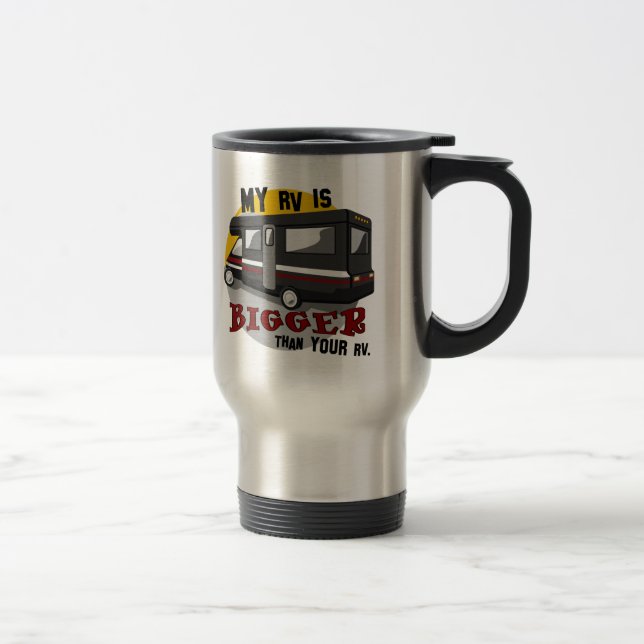 Funny RV Camping Travel Coffee Mug (Right)