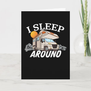 Funny RV Motorhome Camper van Owner Gift Card