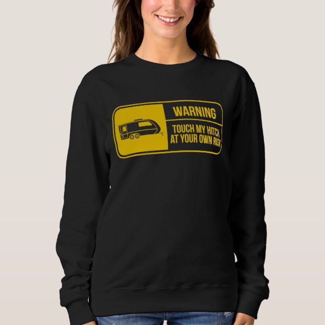 Funny RV Road Trip Camper Motor Home Vacation Trai Sweatshirt (Front)