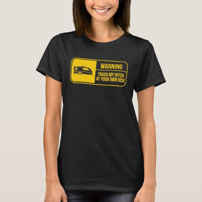 Funny RV Road Trip Camper Motor Home Vacation Trai T-Shirt (Front)