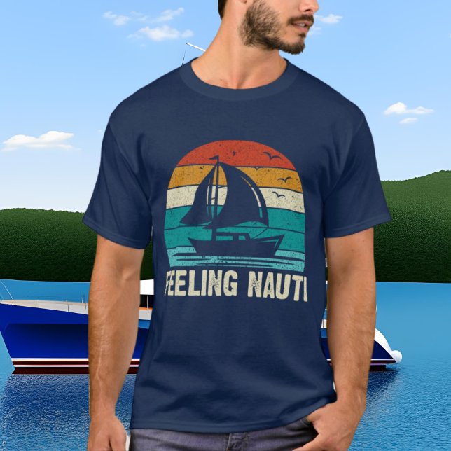 funny sailing lovers word art  T-Shirt (Creator Uploaded)