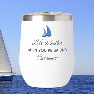 Funny Sailor Captain Gift, Sailing Quote Custom 