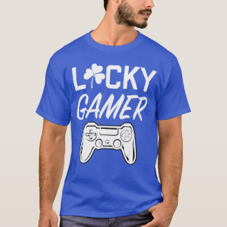 Funny Saint Patricks Day Gift For Gamer Gaming fun T-Shirt