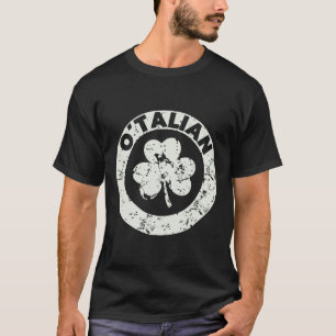Funny Saint Patricks Day Italian Irish Relationshi T-Shirt