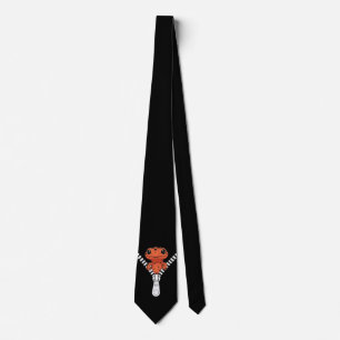 Funny Salamander Peek Tie