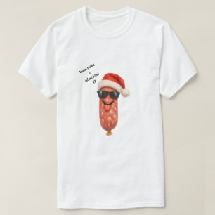 Funny salami kisses christmas T-Shirt