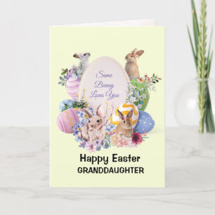 Funny Same Bunny Loves You,Happy Easter Holiday Card