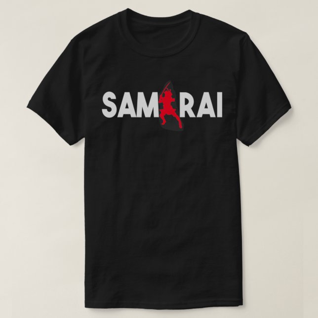 Funny Samurai Gift Idea, Samurai Lover  T-Shirt (Design Front)