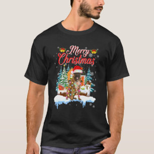 Funny Santa Boxer Dog Merry Christmas Men Women Ki T-Shirt
