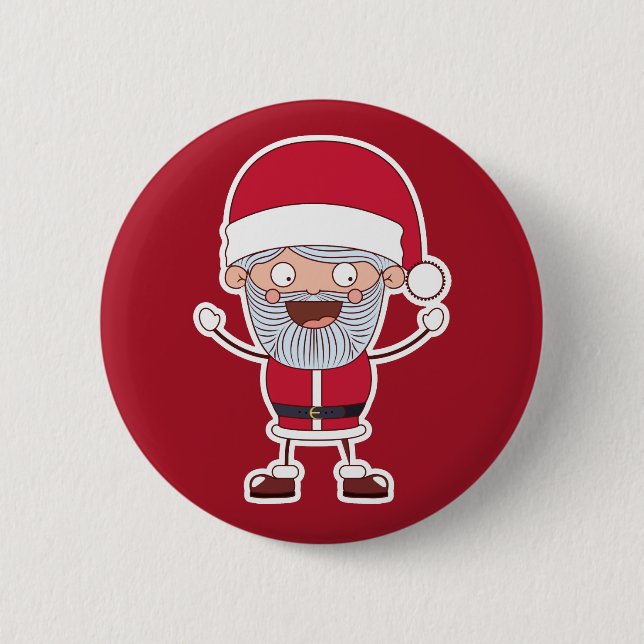 Funny Santa buttons (Front)