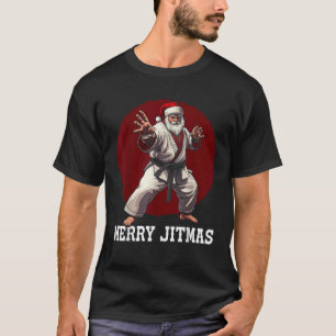 Funny Santa Claus Christmas Brazilian Jiu Jitsu Ug T-Shirt