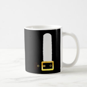 Funny Santa Claus Christmas Eve Morning Suit Belt  Coffee Mug