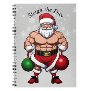 Funny Santa Claus Notebook