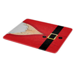 Funny Santa Claus Novelty Cutting Board