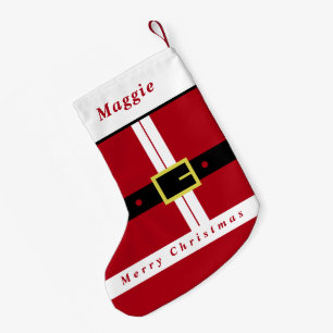 Funny Santa Cloths Christmas Stocking Custom Name