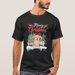 Funny Santa Corgi Dog Merry Christmas Men Women Ki T-Shirt
