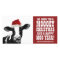 Funny Santa Cow Mooey Christmas Dairy Farm