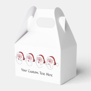 Funny Santa custom favour box