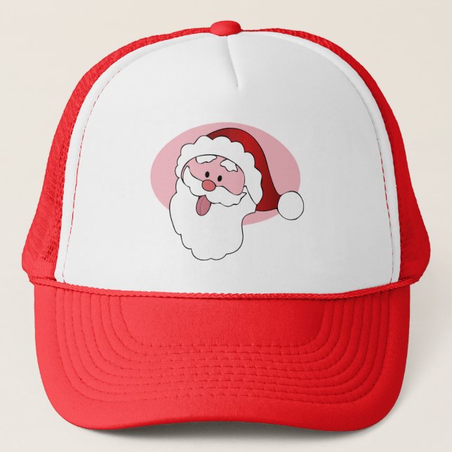 Funny Santa custom hat - choose colour (Front)