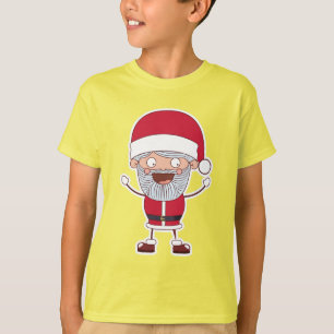 Funny Santa custom name clothing T-Shirt