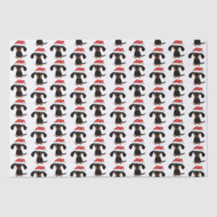 Funny Santa Dachshunds Cute Wiener Dog Christmas Tissue Paper