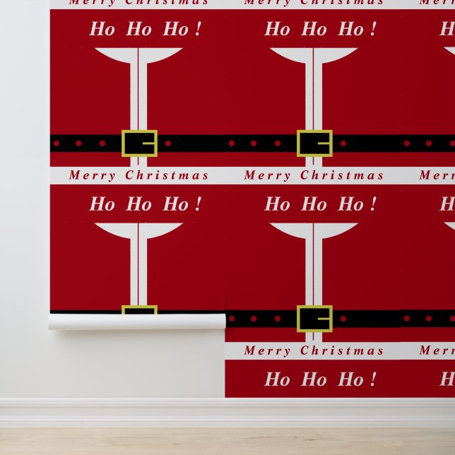 Funny Santa Design Christmas Wallpaper (Application)