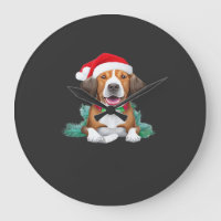 Funny santa dog Oversized T-Shirt