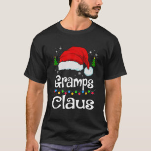 Funny Santa Gramps Claus Christmas Matching Family T-Shirt