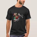 Funny Santa Hog Biker Christmas Holiday Motorcycle T-Shirt<br><div class="desc">Funny Santa Hog Biker Christmas Holiday Motorcycle Design</div>