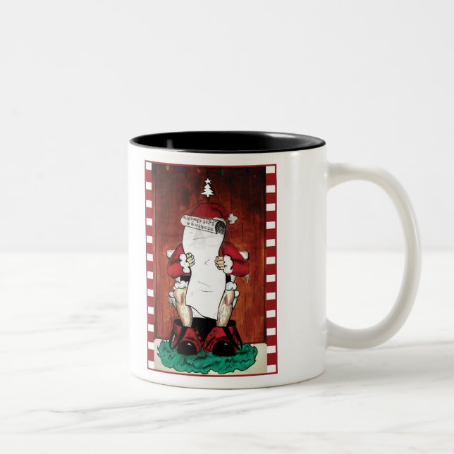 Funny Santa Mug (Right)