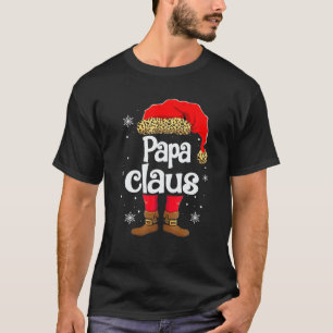 Funny Santa Nonnie Claus Christmas Matching Family T-Shirt