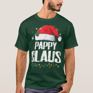 Funny Santa Pappy Claus Christmas Matching Family  T-Shirt