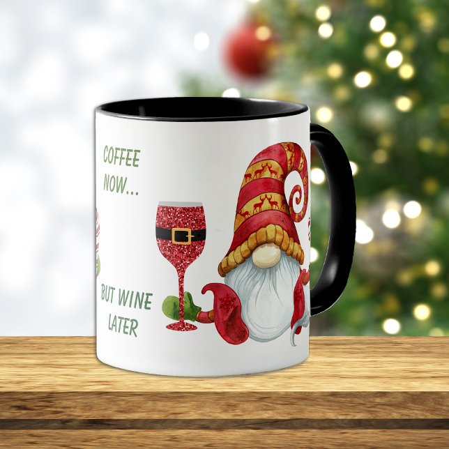 Funny Santa Party Gnome Mug (Creator Uploaded)