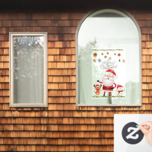 Funny Santa, Snowman, Reindeer Merry Christmas Win