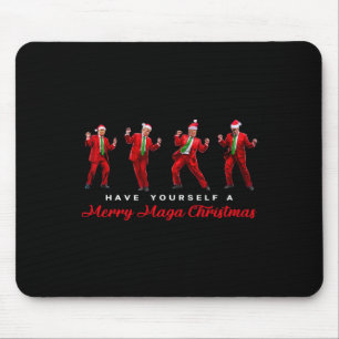 Funny Santa Trump Have Yourself A Merry Mega Chris Mouse Pad